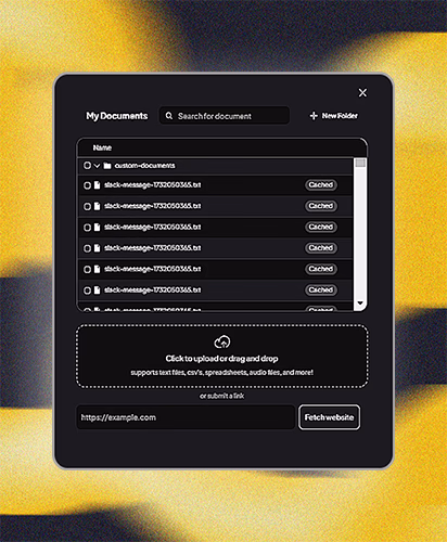 File Upload Interface