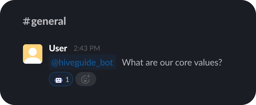 Slack Interface